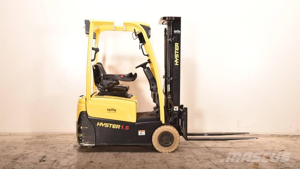 Hyster J 1.5 XNT SWB El gaffeltrucks