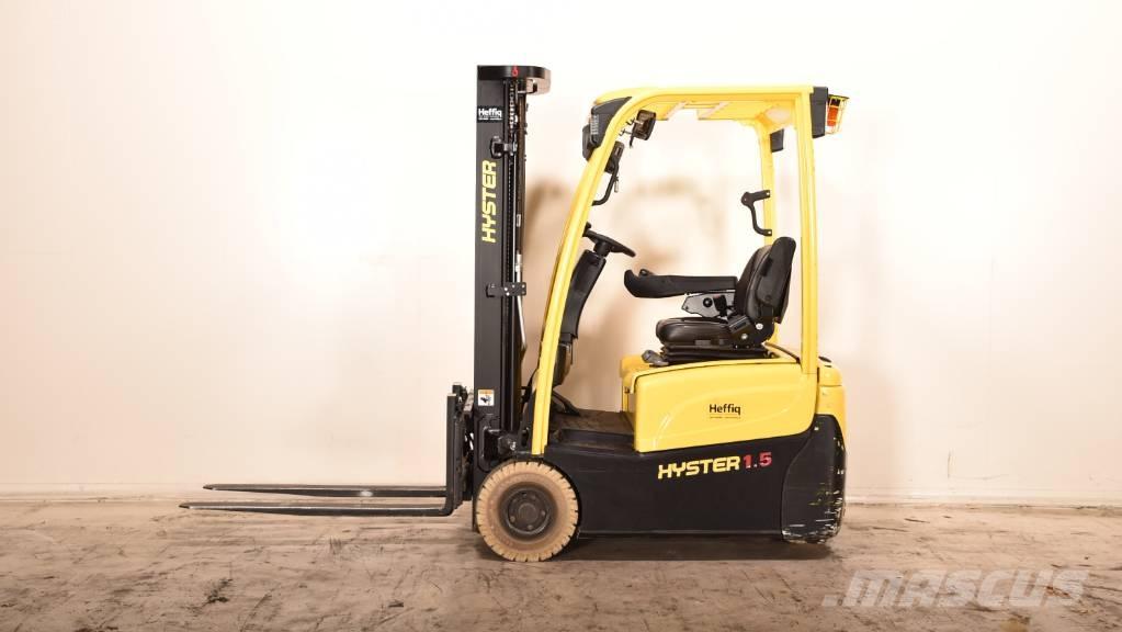 Hyster J 1.5 XNT SWB El gaffeltrucks
