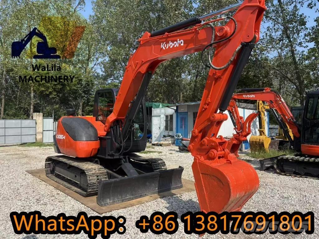 Kubota KX 080-4 Minigravemaskiner