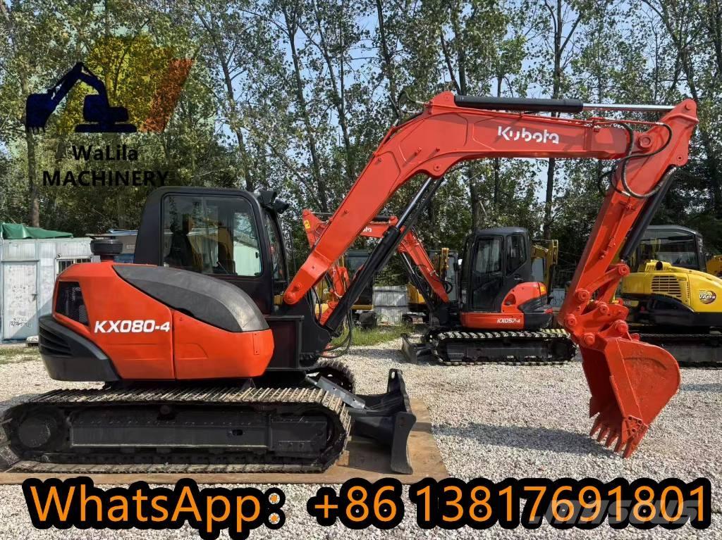 Kubota KX 080-4 Minigravemaskiner