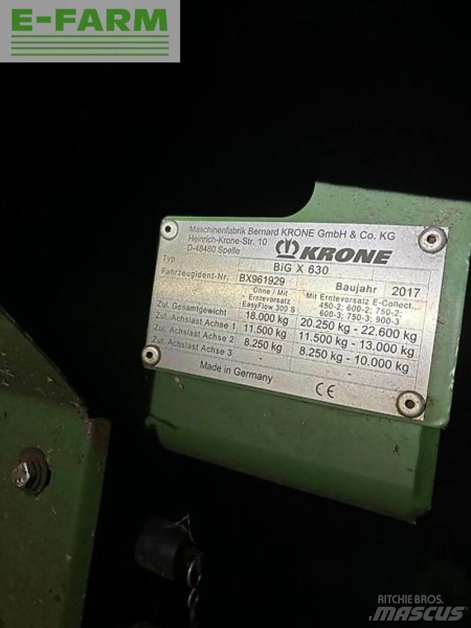 Krone big x 630 Finsnittere