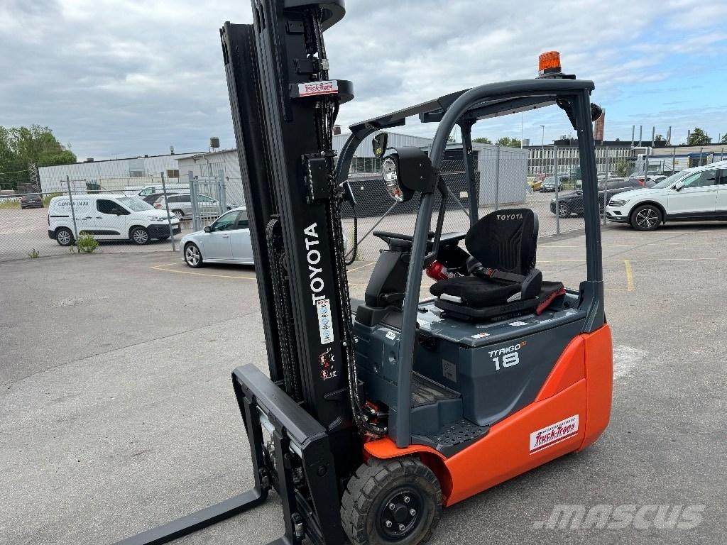 Toyota 8FBEK18T El gaffeltrucks
