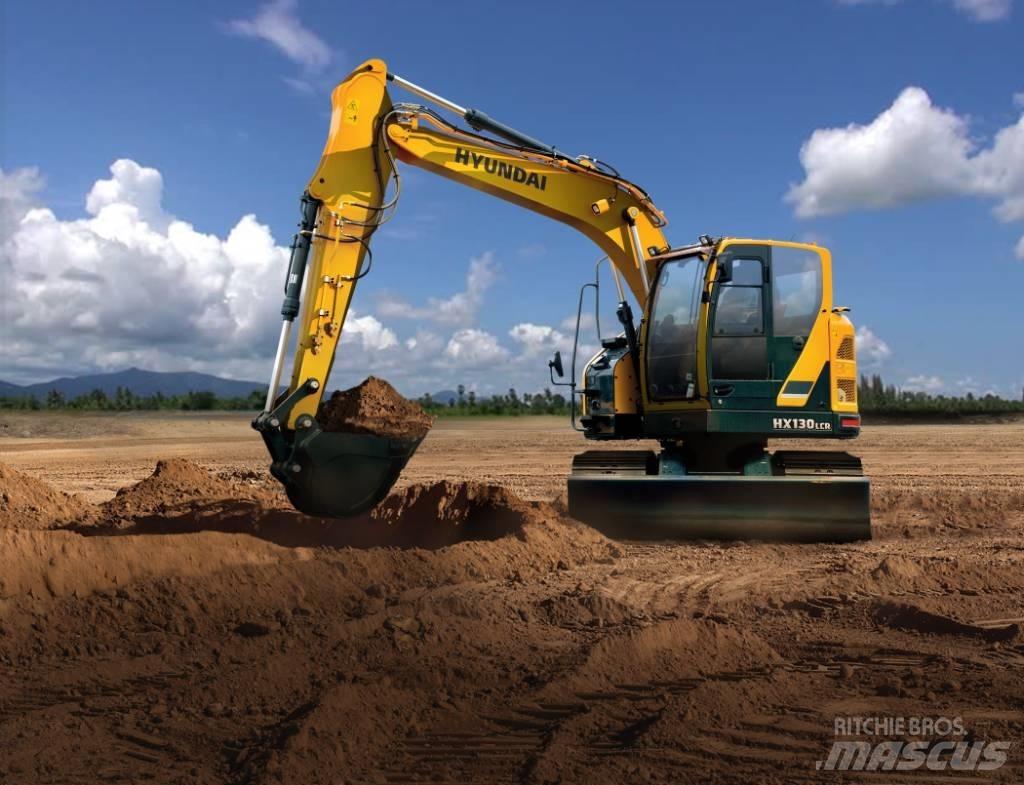 Hyundai HX130LCRD Gravemaskiner på larvebånd