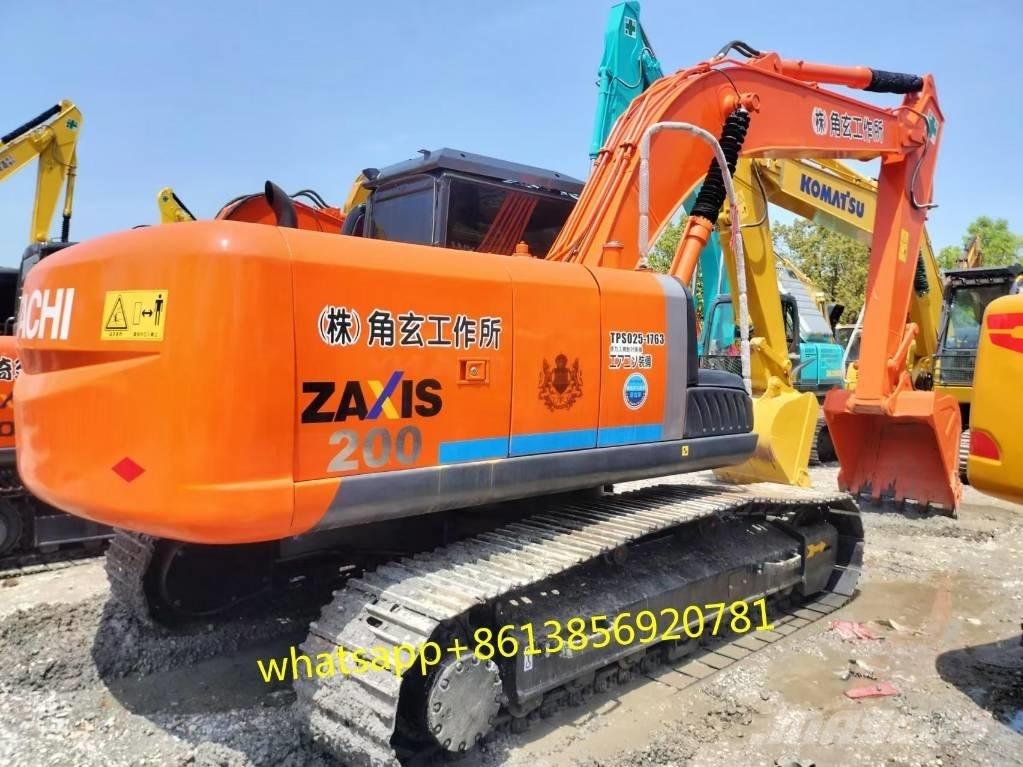 Hitachi ZX 200 Gravemaskiner på larvebånd