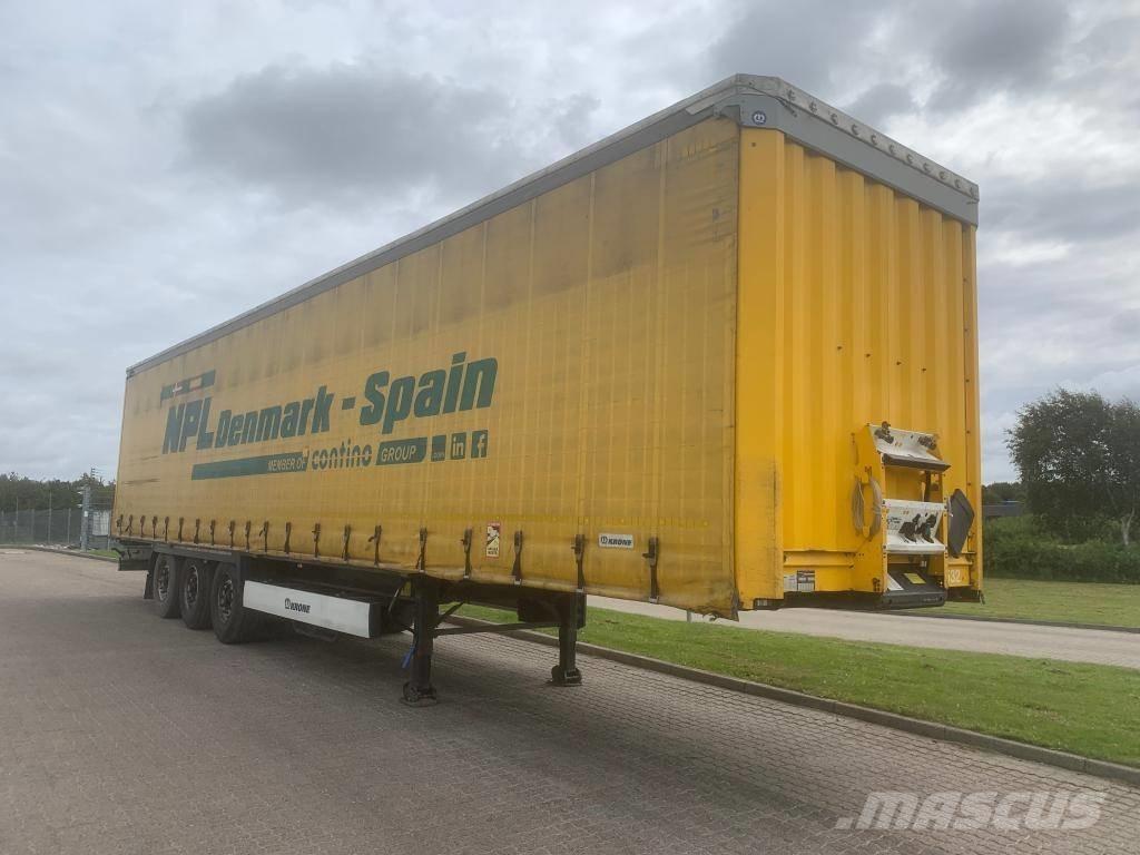 Krone SDP 27 Semi-trailer med Gardinsider