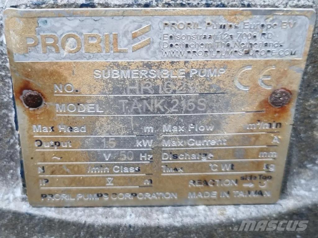  Proril Tank 315S Vandpumper