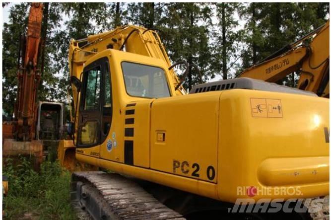 Komatsu PC 200-6 Gravemaskiner på larvebånd