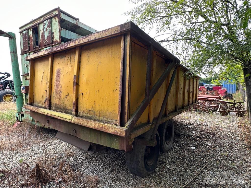  2 Axle Trailer Anhænger med tip