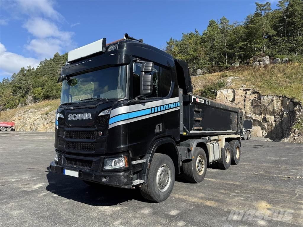 Scania R500 XT 8X4 Lastbiler med tip