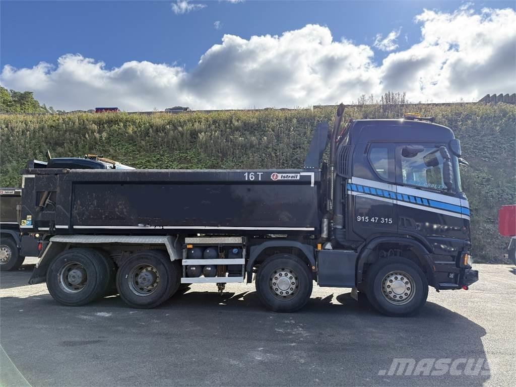 Scania R500 XT 8X4 Lastbiler med tip