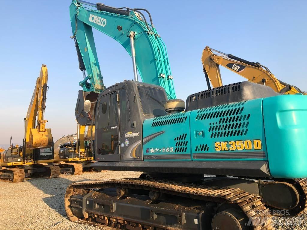 Kobelco 350 Gravemaskiner på larvebånd
