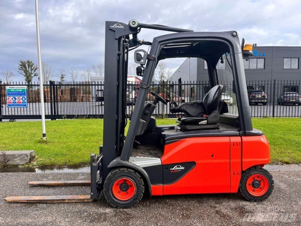 Linde E20PL-02 El gaffeltrucks