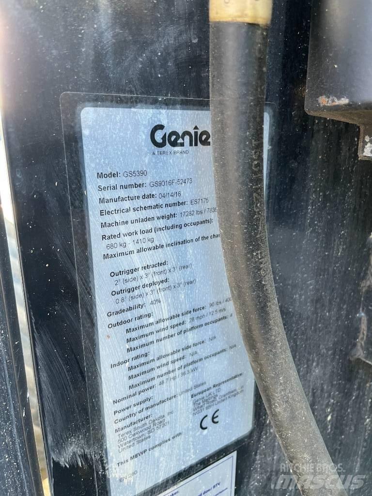 Genie 5390RT Saxlifte
