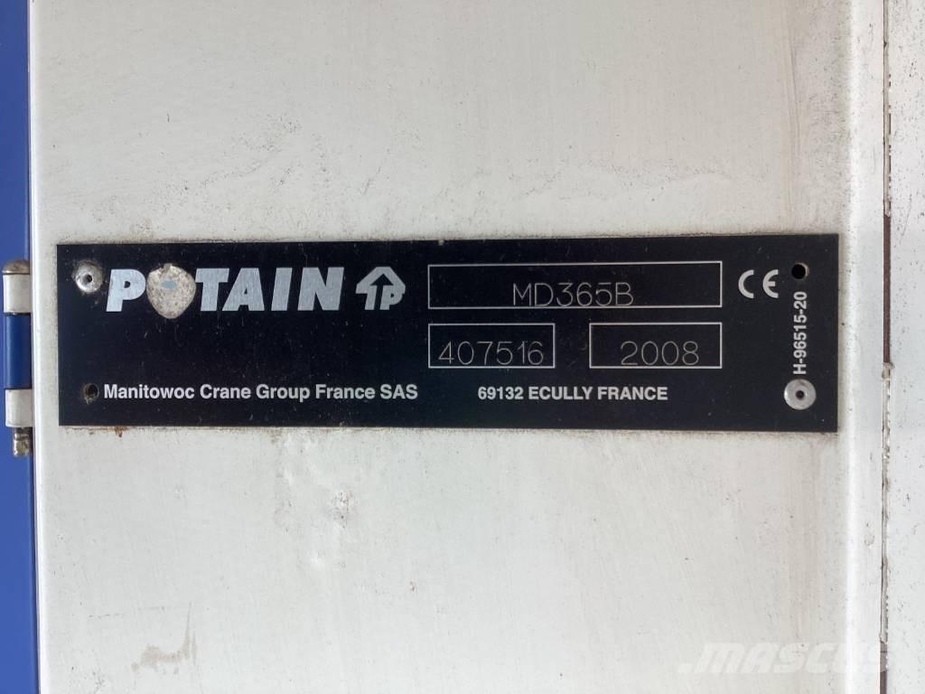 Potain MD365B Tårn kraner