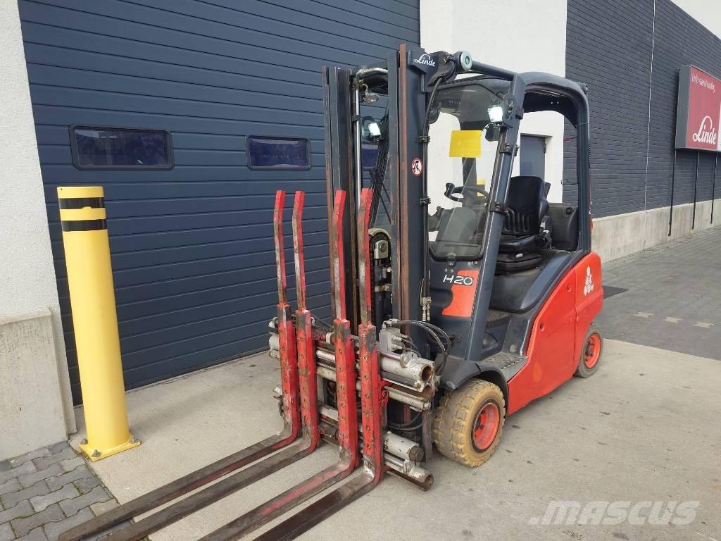 Linde H20T/391 LPG gaffeltrucks