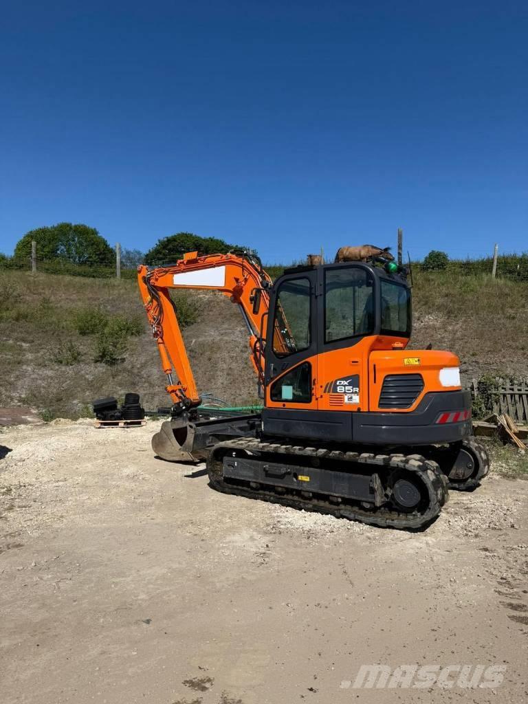 Doosan DX 85 R-3 Midi-gravemaskiner 7t - 12t