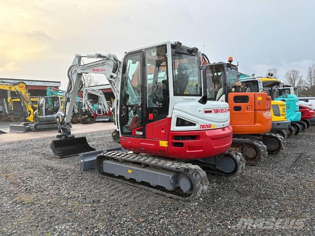 Takeuchi TB260 Minigravemaskiner