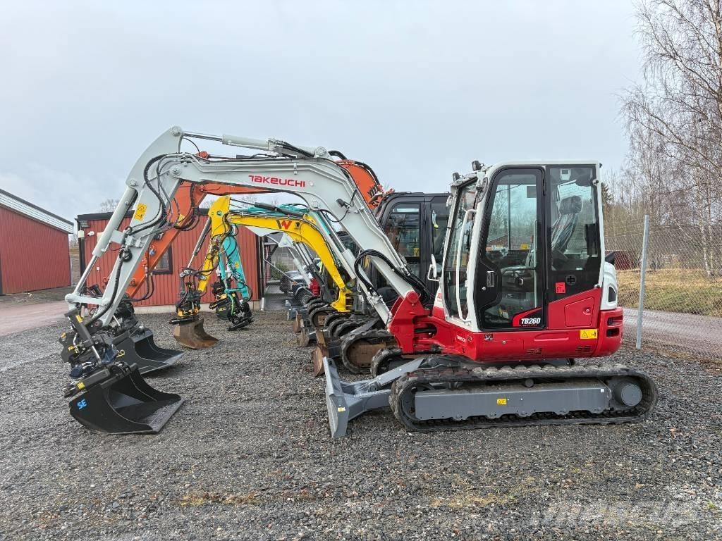 Takeuchi TB260 Minigravemaskiner