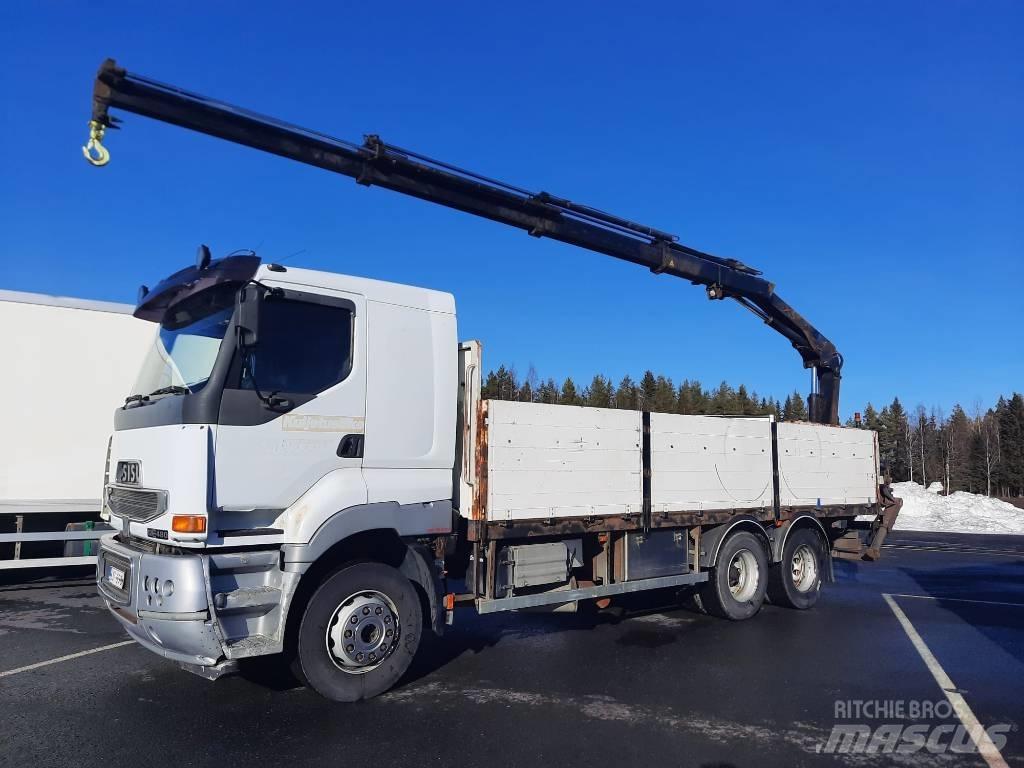 Sisu E12 Lastbil med kran