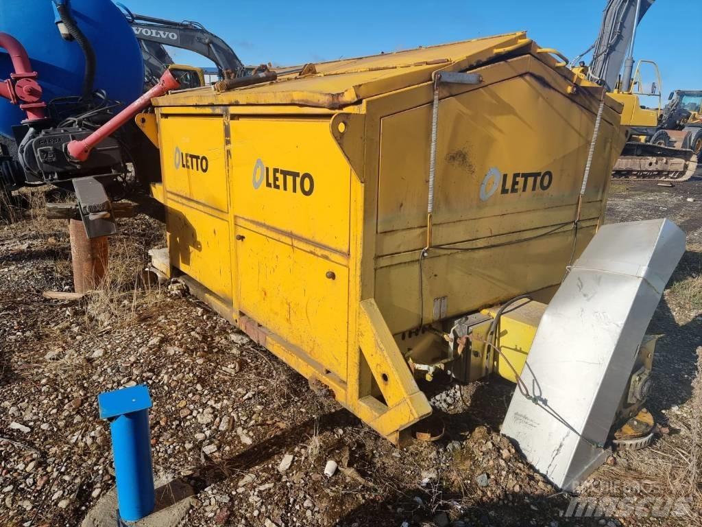  Letto Max Termiske asfalt containere