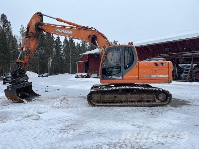 Doosan DX 180 LC Gravemaskiner på larvebånd