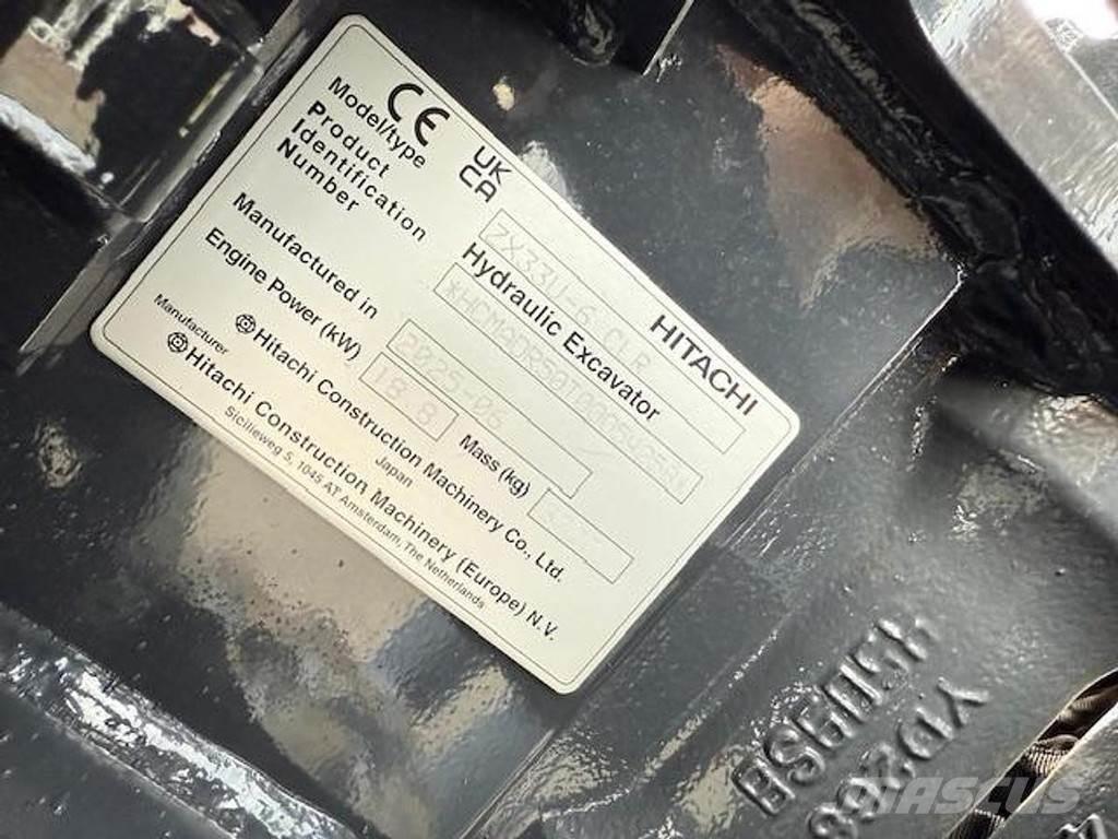 Hitachi ZX33U-6 Minigravemaskiner