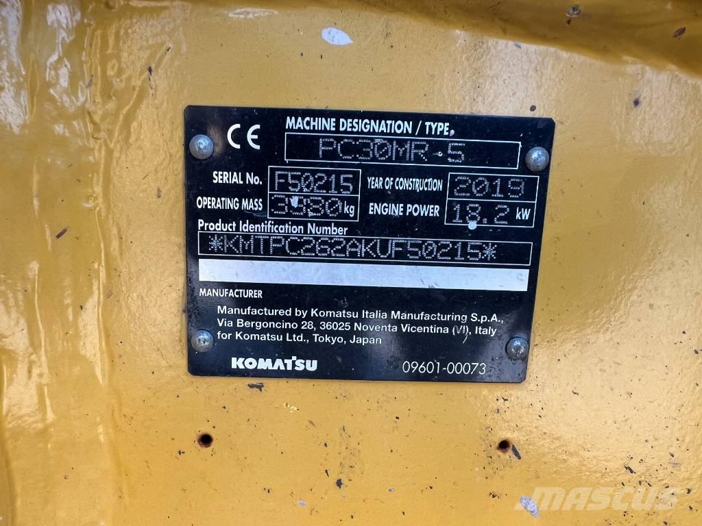 Komatsu PC 30 MR-5 Minigravemaskiner