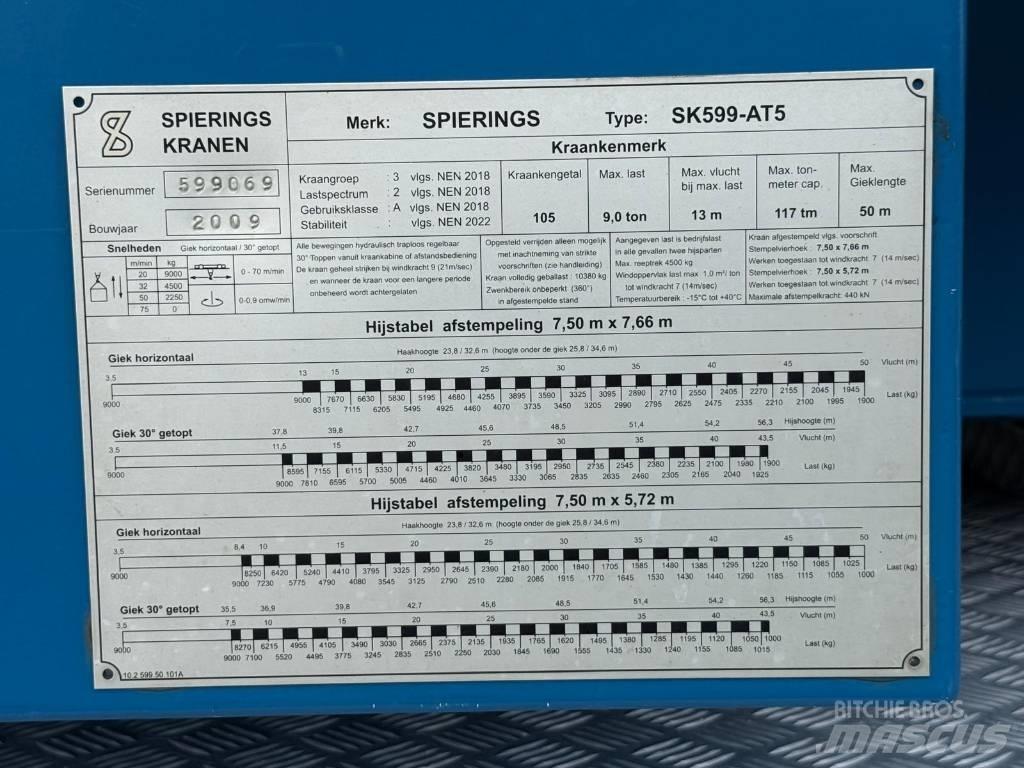 Spierings SK 599 AT5 Tårn kraner
