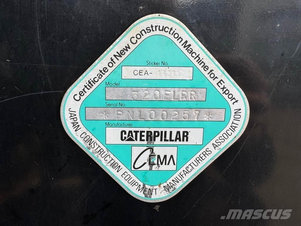 CAT 320E LRR Gravemaskiner på larvebånd