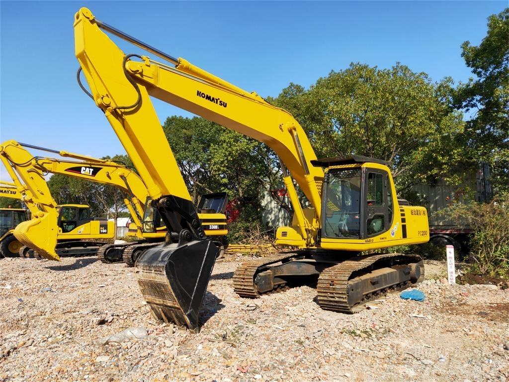 Komatsu PC 200-6 Gravemaskiner på larvebånd