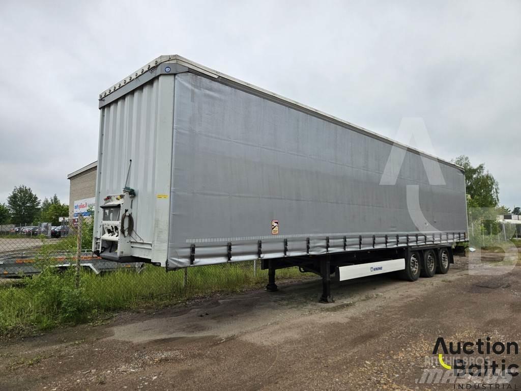 Krone SK 3855 Semi-trailer med Gardinsider