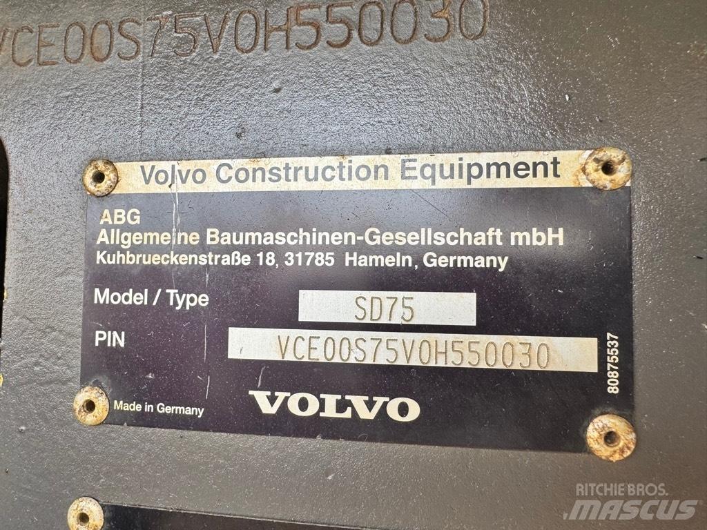 Volvo SD 75 Enkelt tromle