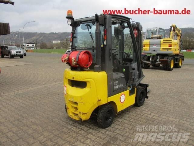 Nissan KB 14 GNA LPG gaffeltrucks