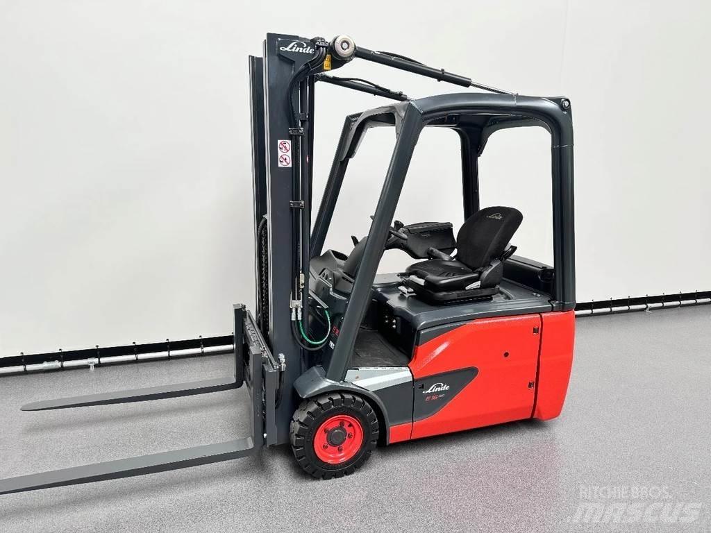 Linde 386 E 16-02 El gaffeltrucks