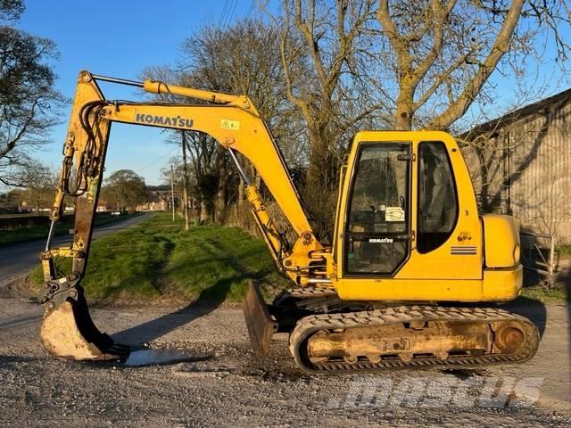 Komatsu PC 75 Midi-gravemaskiner 7t - 12t