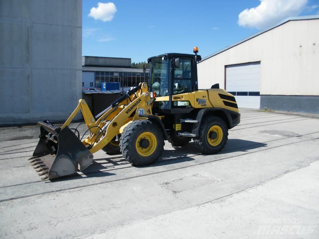 Yanmar v100 Læssemaskiner på hjul