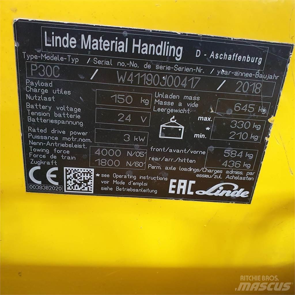 Linde P30C Bugsertruck