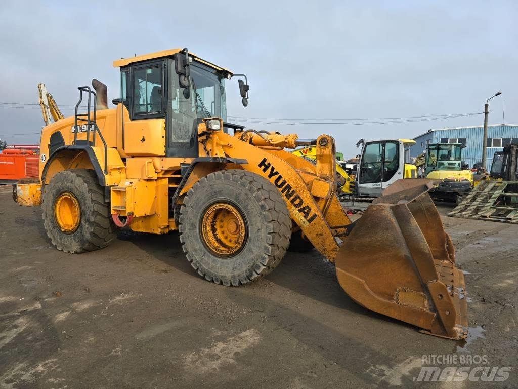 Hyundai HL 960 Læssemaskiner på hjul