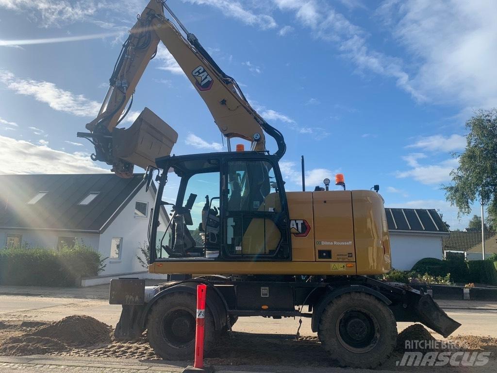 CAT M314 Gravemaskiner på hjul