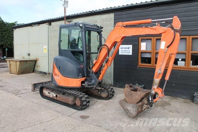 Hitachi ZX 30 U Minigravemaskiner