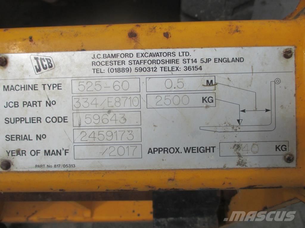 JCB 525-60 Teleskoplæssere