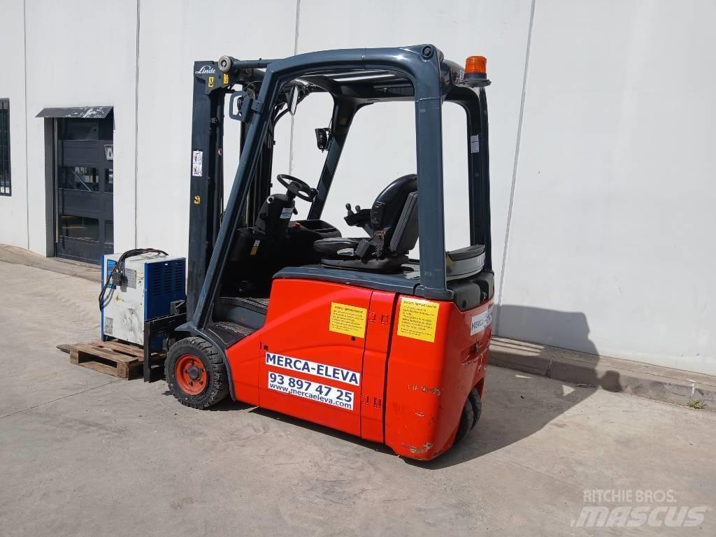 Linde E16H-01 El gaffeltrucks