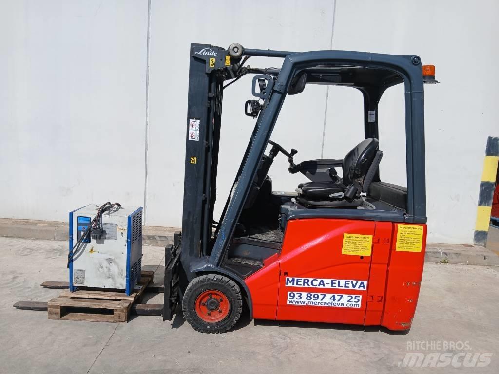 Linde E16H-01 El gaffeltrucks