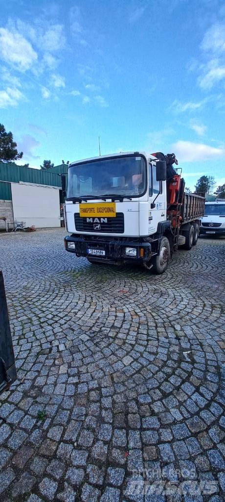 MAN 26.364 Lastbil med kran