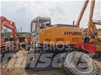 Hyundai R130WD Gravemaskiner på hjul