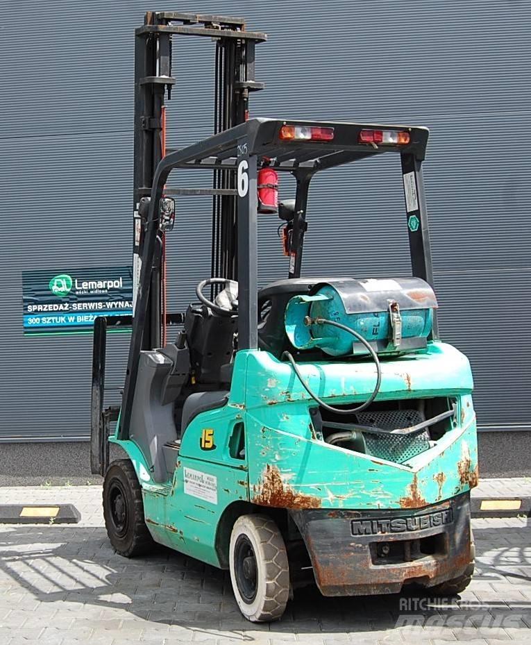 Mitsubishi FG15N LPG gaffeltrucks