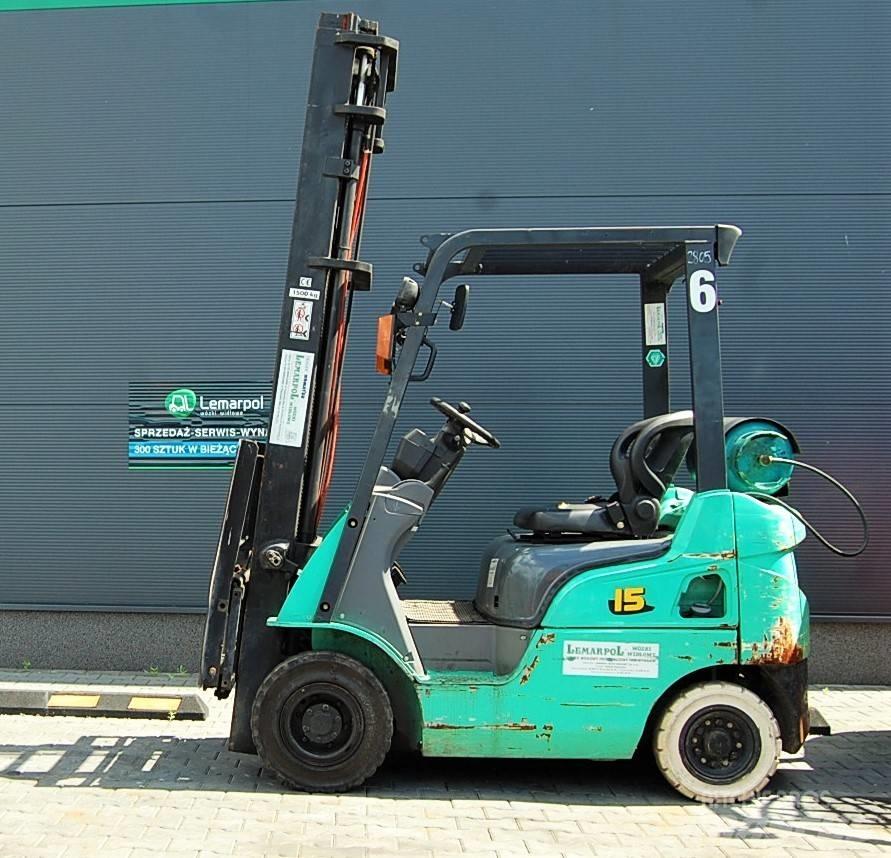 Mitsubishi FG15N LPG gaffeltrucks