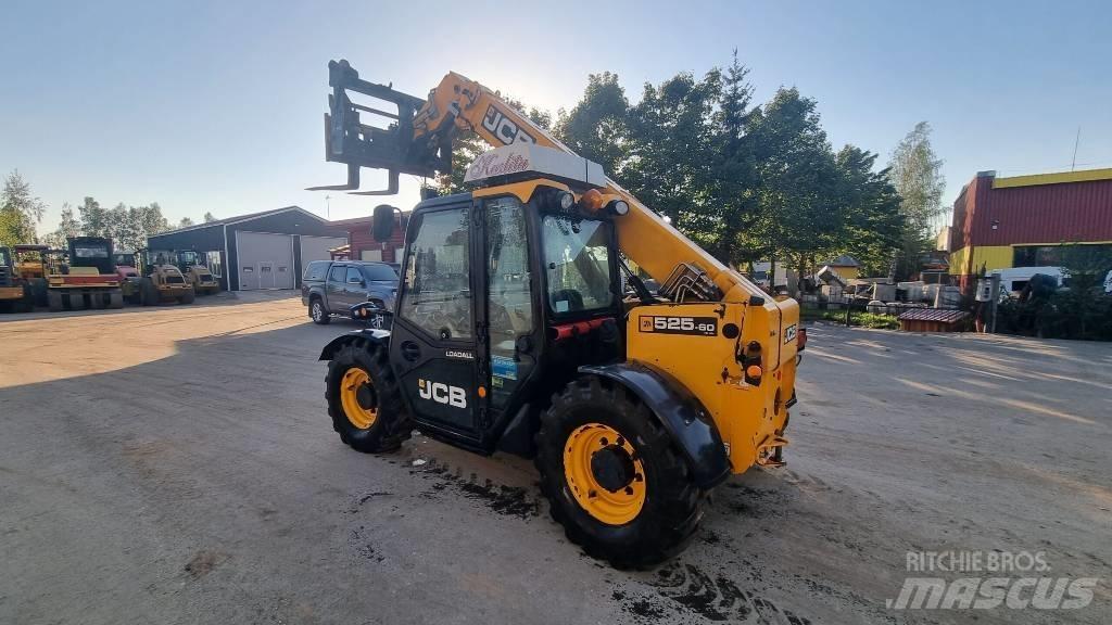 JCB 525-60 Hi-Viz Teleskopiske hjullæssere