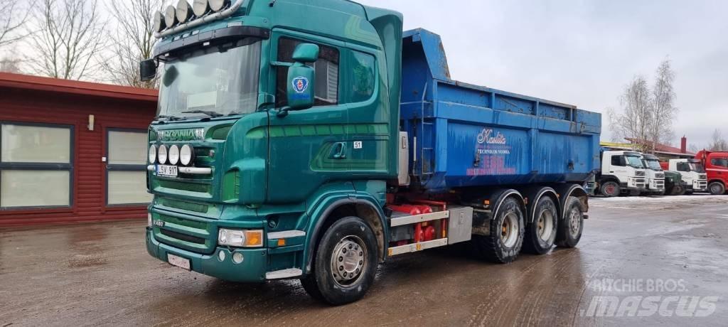 Scania R 480 Skip loader