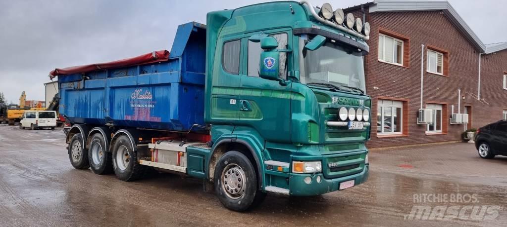 Scania R 480 Skip loader